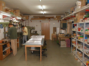 Bohr-, Dreh- und Fräsraum